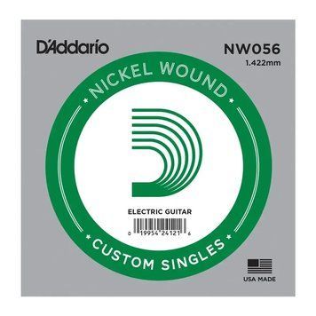 Струни для електрогітари D'ADDARIO NW056 XL Nickel Wound 056 28512 фото
