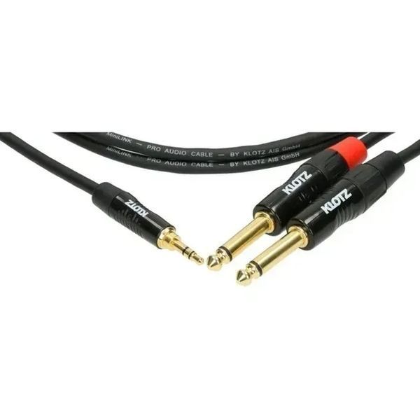 Кабель Klotz KY5-300 Minilink Pro Y-Cable Black 3 м 229826 фото