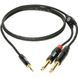 Кабель Klotz KY5-300 Minilink Pro Y-Cable Black 3 м 229826 фото 1