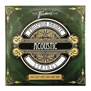 Струни для акустичної гітари FRAMUS 47210 Phosphor Bronze Extra Light (10-46) 20887 фото