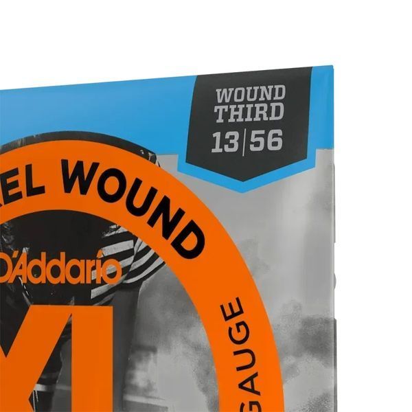 Струни для електрогітари D'ADDARIO EJ22 XL Nickel Wound Jazz Medium (13-56) 26076 фото