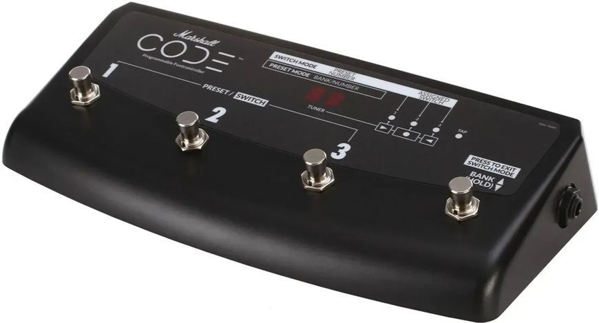 Футсвіч для підсилювачів MARSHALL PEDL-91009 FOOTSWITCH FOR CODE SERIES 226595 фото