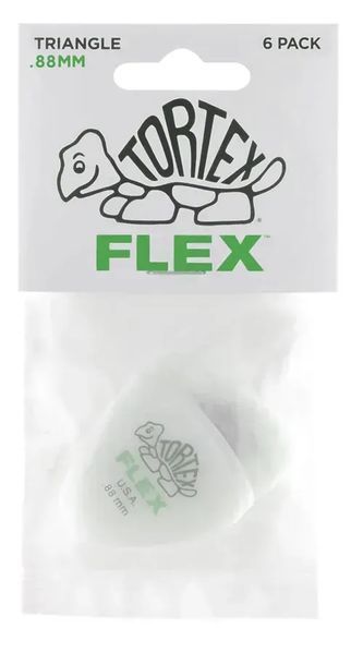 Набір медіаторів Dunlop Tortex Flex Triangle Pick .88mm 34805 фото