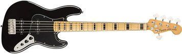 Бас-гітара Fender Squier Classic Vibe 70s Jazz Bass V MN Black 229082 фото
