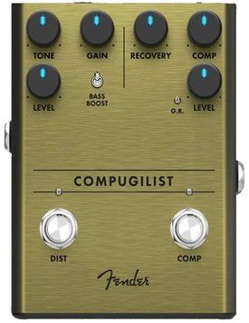 Педаль ефектів Fender Pedal Compugilist Compressor/Distortion 229363 фото
