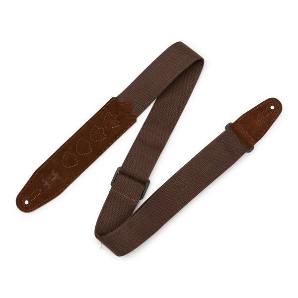 Гітарний ремінь Levy's MC2PH-NAT 2&Prime; Natural Cotton Pick Holder Guitar Strap 40445 фото