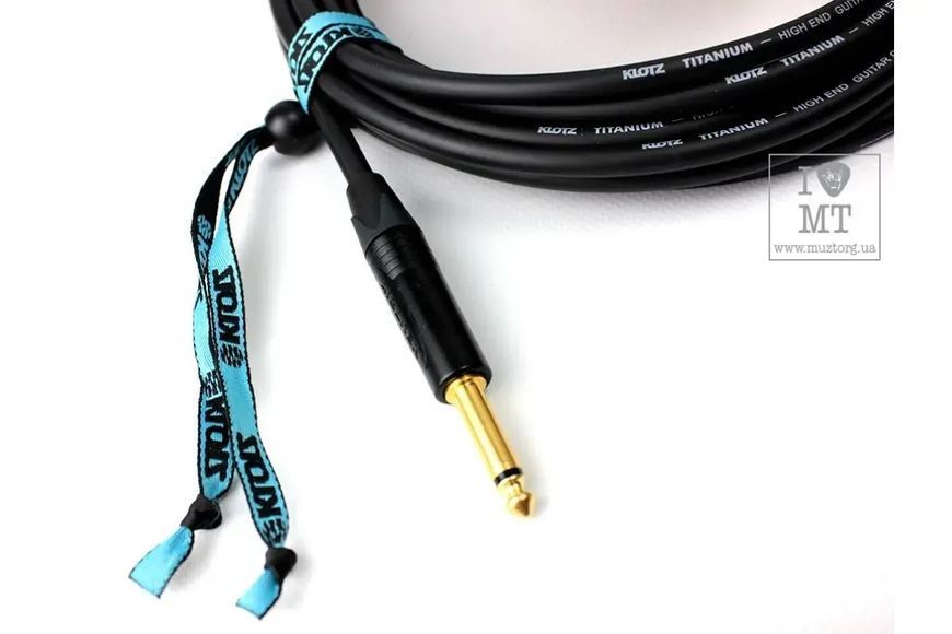 Кабель інструментальний KLOTZ TITANIUM INSTRUMENT CABLE SILENTPLUG 6 M 228254 фото