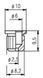 Втулка для кріплення струн PAXPHIL HS017 CR Guitar String Mounting Ferrule (Chrome) 33391 фото 3