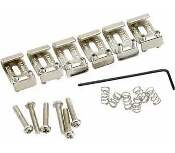 Набір сідел для гітар Fender American Vintage Stratocaster Bridge Saddles (6) 230675 фото