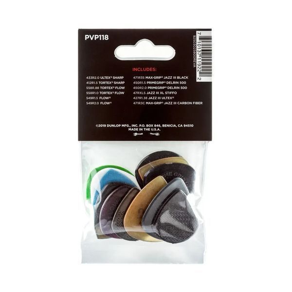 Набір медіаторів Dunlop Shred Pick Variety Pack 40505 фото