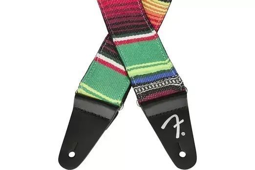 Ремінь гітарний Fender 2" Serape Strap Green Multi 230636 фото