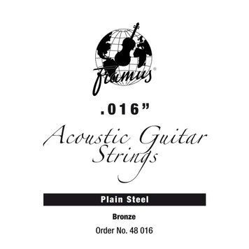 Струни для акустичної гітари FRAMUS 48016 Bronze - Acoustic Guitar Single String, .016 32504 фото