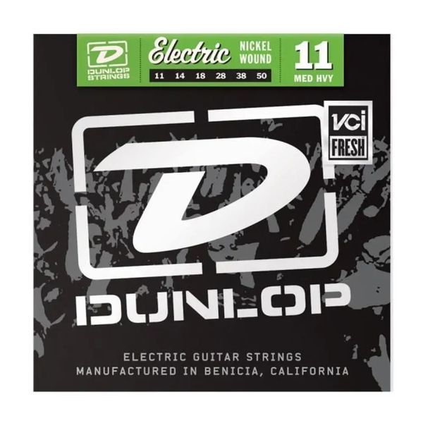 Струни для електрогітари DUNLOP DEN1150 Performance+ Electric Guitar Strings (11-50) 20571 фото