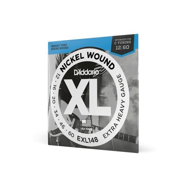 Струни для електрогітари D'ADDARIO EXL148 XL Nickel Wound Extra Heavy (12-60) 26151 фото