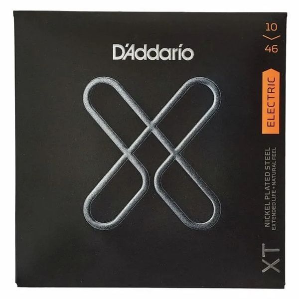 Струни для електрогітари D'ADDARIO XTE1046 XT Electric Nickel Plated Steel Regular Light (10-46) 37273 фото