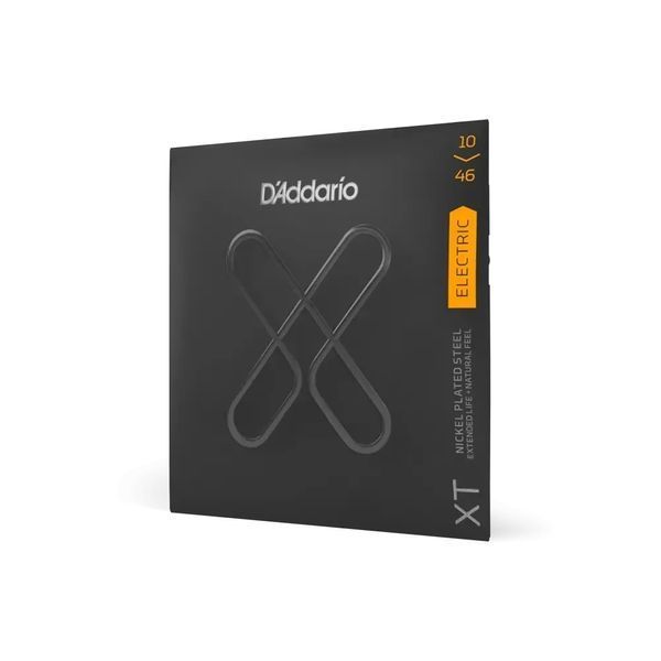 Струни для електрогітари D'ADDARIO XTE1046 XT Electric Nickel Plated Steel Regular Light (10-46) 37273 фото