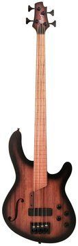 Бас-гітара CORT B4FL MHPZ (Open Pore Trans Black Burst) 35812 фото