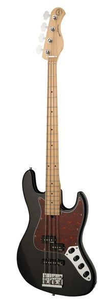 Бас-гітара SADOWSKY MetroExpress 21-Fret Hybrid P/J Bass, Maple, 4-String (Solid Black High Polish) 38386 фото