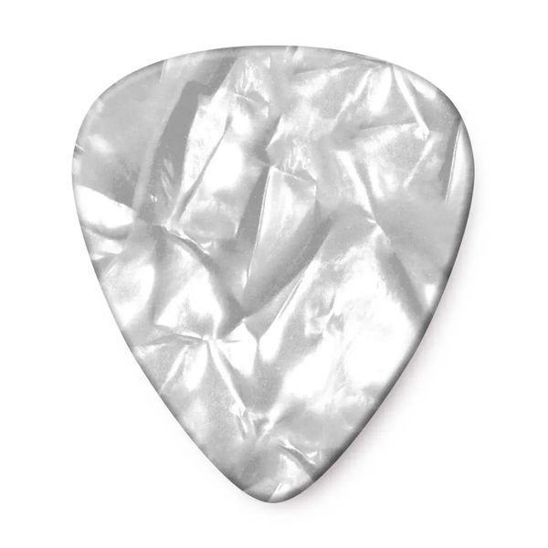 Набір медіаторів Dunlop Celluloid White Pearloid Extra Heavy 20120 фото