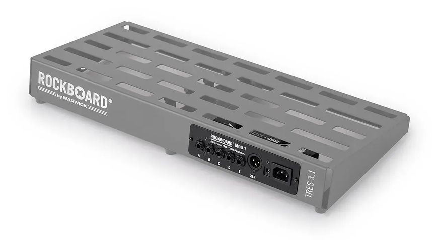 Панель для педалборду ROCKBOARD MOD 1 V2 All-in-One TRS & XLR, IEC & Barrel Patchbay 38362 фото