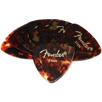Набір медіаторів Fender 346 Shell Thin 228173 фото