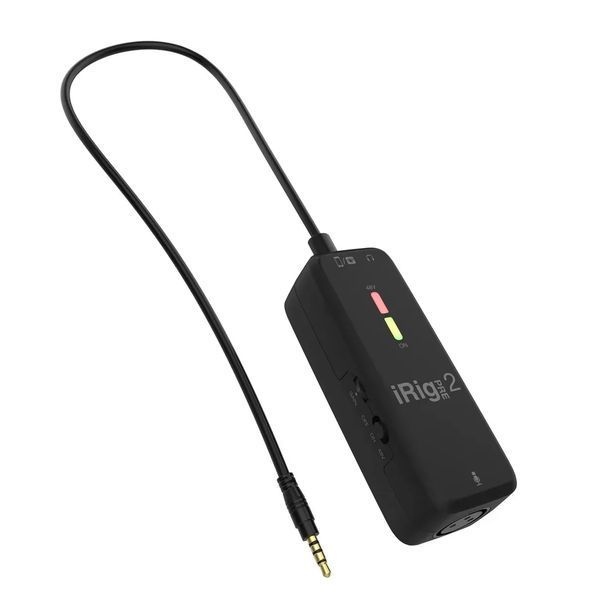 Аудіоінтерфейс IK MULTIMEDIA iRIG PRE 2 39345 фото