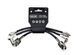Кабель MXR 6in Patch Cable 3-Pack 34407 фото 2