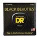 Струни для акустичної гітари DR Strings Black Beauties Acoustic - Medium (13-56) 40815 фото 1