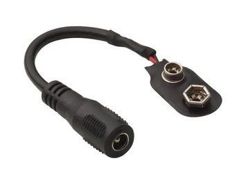 Перехідник живлення для гітарної педалі ROCKBOARD Power Ace Battery Clip Converter 37879 фото