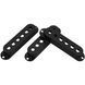 Кришки для синглових звукознімачів DIMARZIO DM2001BK Strat Pickup Covers (Black) 19903 фото 1