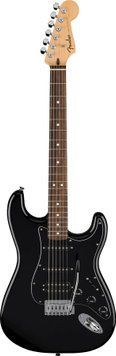 Електрогітара Fender Standard Stratocaster HSS LRL Black 301076 фото