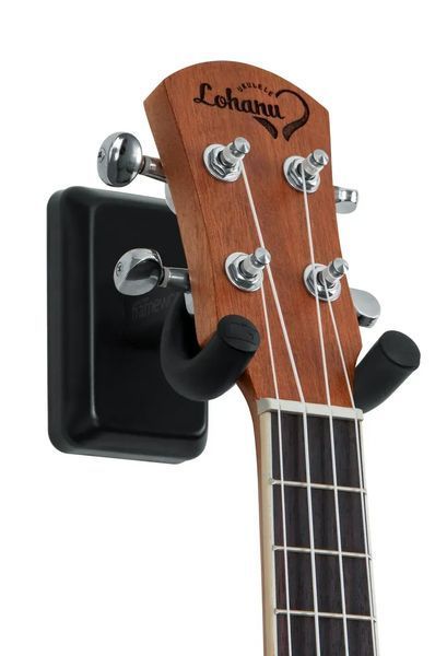 Стійка GATOR FRAMEWORKS GFW-UKE-HNGRBLK Wall Mount Ukulele/Mandolin Hanger 37116 фото