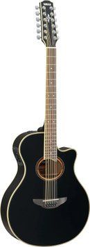 Електроакустична гітара YAMAHA APX700 II-12 (Black) 31252 фото