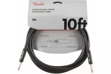 Кабель інструментальний Fender Cable Professional Series 10' Black 228458 фото