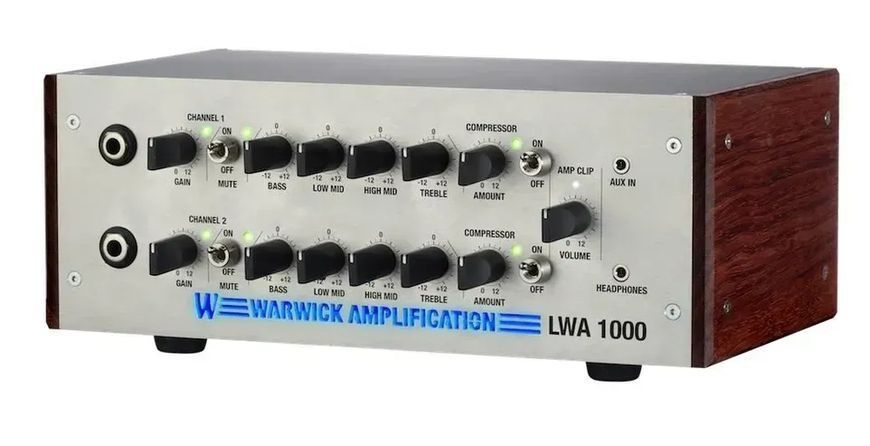 Підсилювач-голова WARWICK LWA 1000 Silver 32163 фото