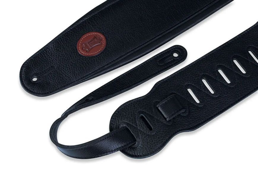 Гітарний ремінь Levy's MSS2-4-BLK Signature Series Padded Bass Strap (Black) 39943 фото